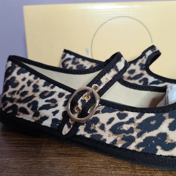 Soda Leopard Print Flats - Picture 6 of 8